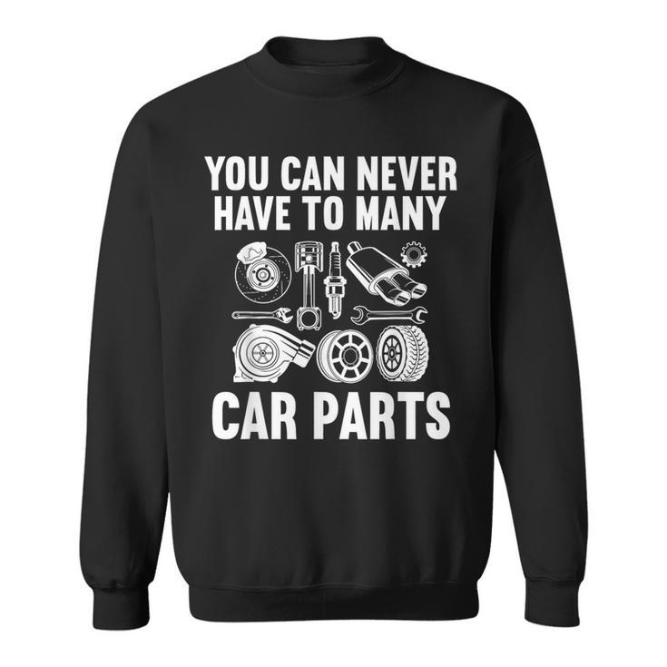 Car Parts Garage Mechanic Sweatshirt