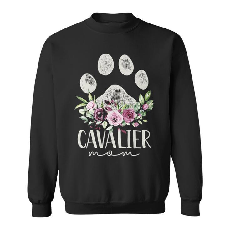 Cavalier King Charles Spaniel Mom T Sweatshirt