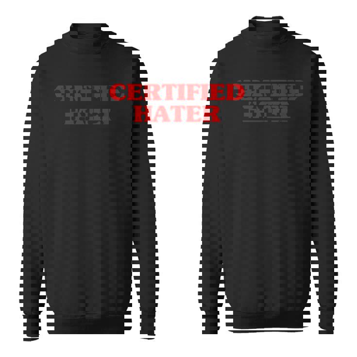 Certified Hater Aesthetic Hater Meme Camisa de entrenamiento
