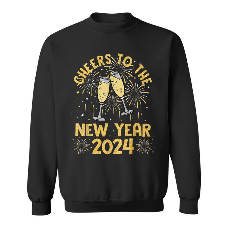 Cheers To The New Year 2024 Reunion Nye New Year Eve Party Sweatshirt