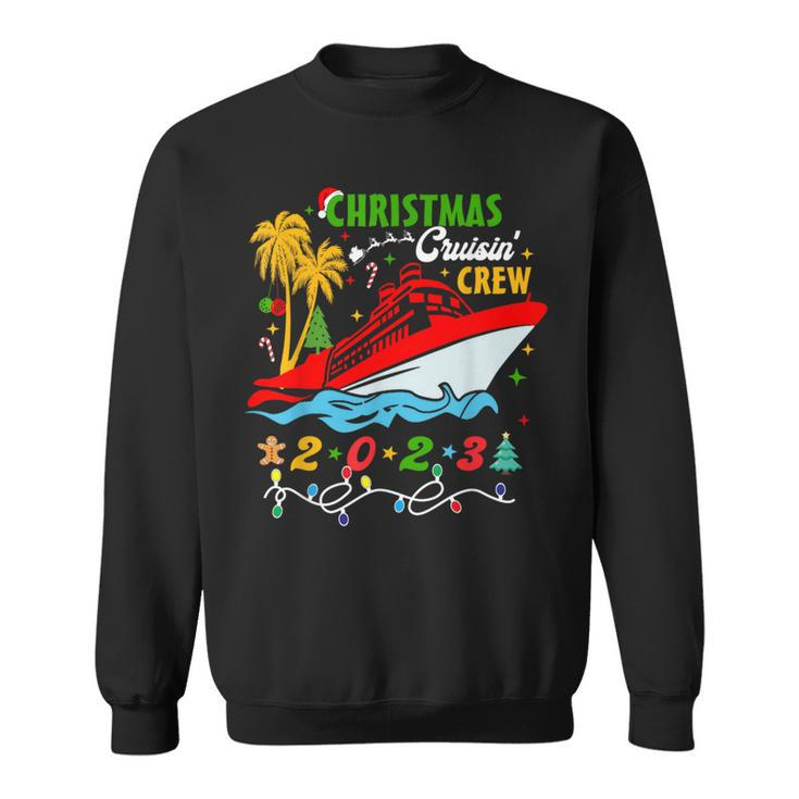 Christmas Cruisin Crew 2023 Family Christmas Cruise Sweatshirt