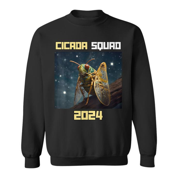 The Cicada Apocalypse Brood Xiii And Xix Cicada Squad 2024 Sweatshirt