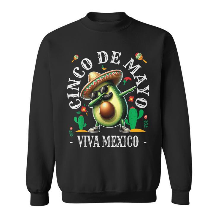 Cinco De Mayo Fiesta Camisa Avocado 5 De Mayo Viva Mexico Sweatshirt