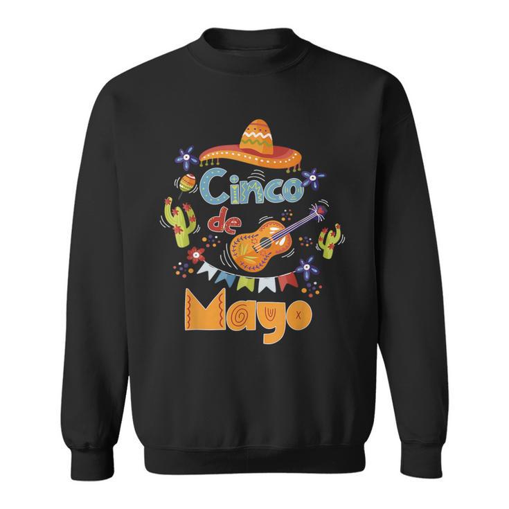 Cinco De Mayo Fiesta Music Party Sweatshirt