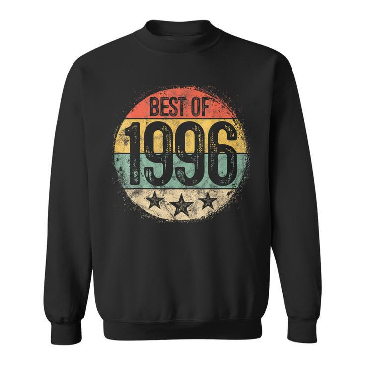 Circular Vintage Best Of 1996 28 Year Old 28Th Birthday Sweatshirt