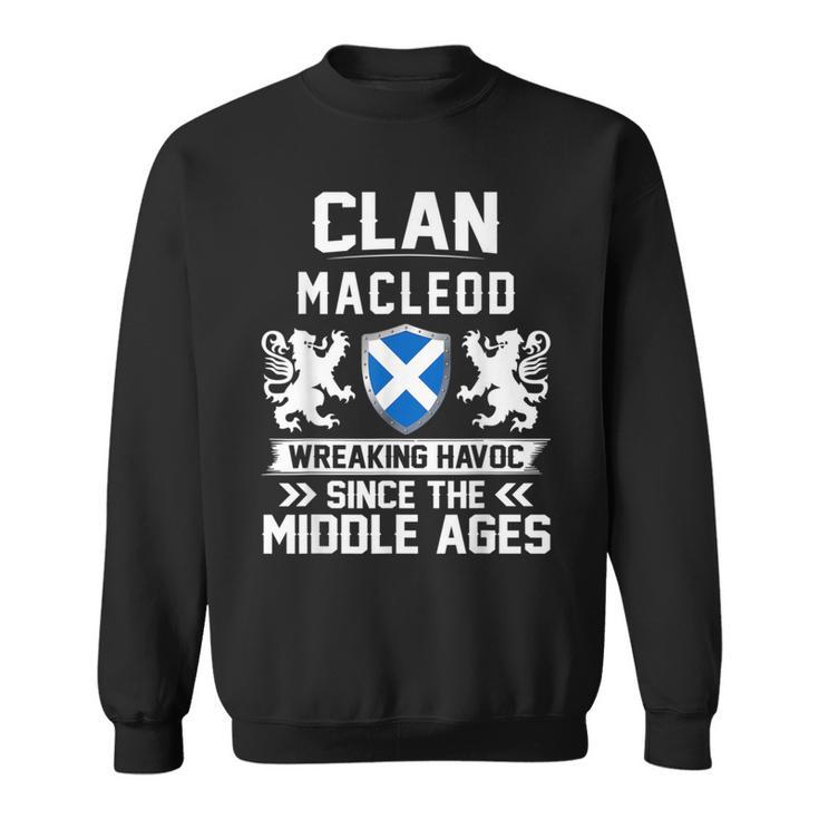 Clan Macleod Scottish Family Scotland Fathers Sweatshirt