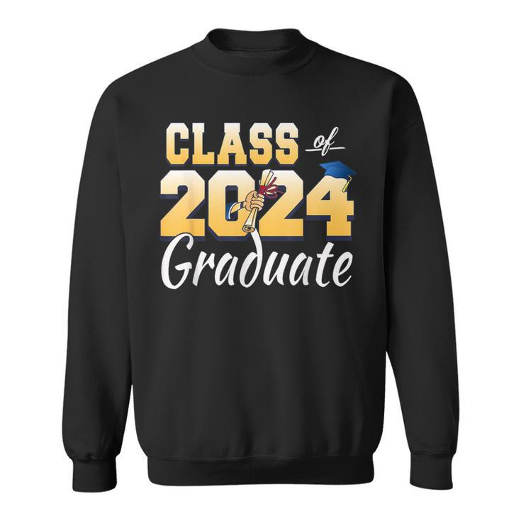 Class Of 2024 Senior 2024 Graduation Sweatshirt