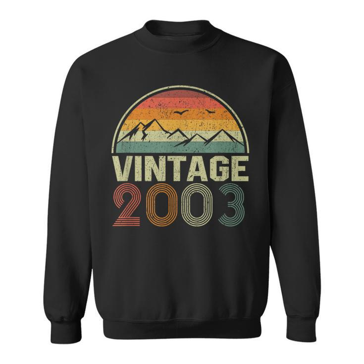 Classic 21St Birthday Idea Vintage 2003 Sweatshirt