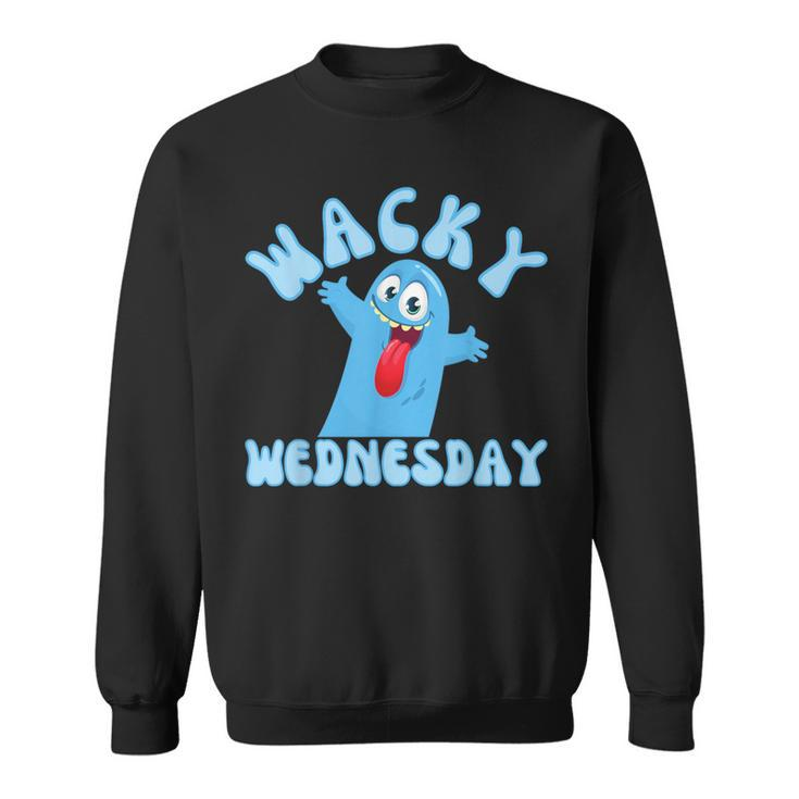Classic Wacky Wednesday  Mismatch Outfit Sweatshirt