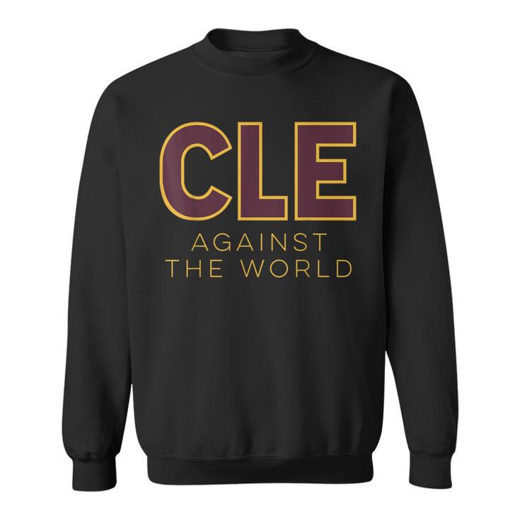 Cleveland Cle Against The World Sweatshirt