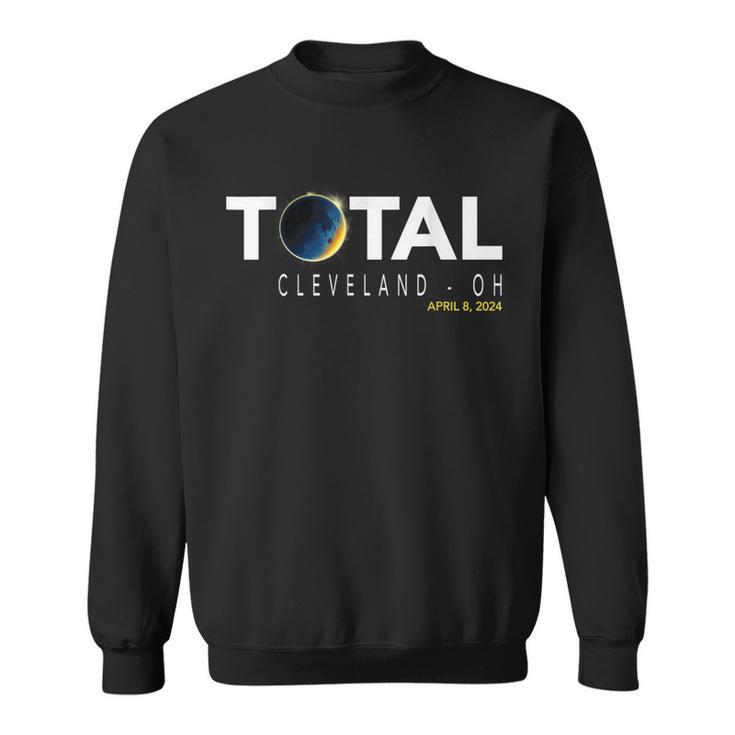 Cleveland Oh April 8 Total Solar Eclipse 2024 Sweatshirt