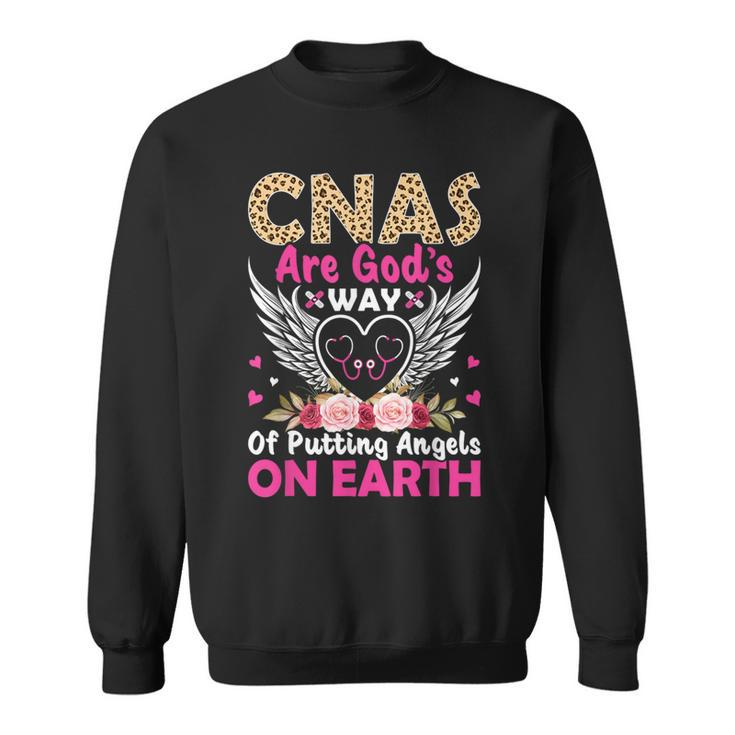 Cnas Are God's Way Of Putting Angels On Earth Sweatshirt