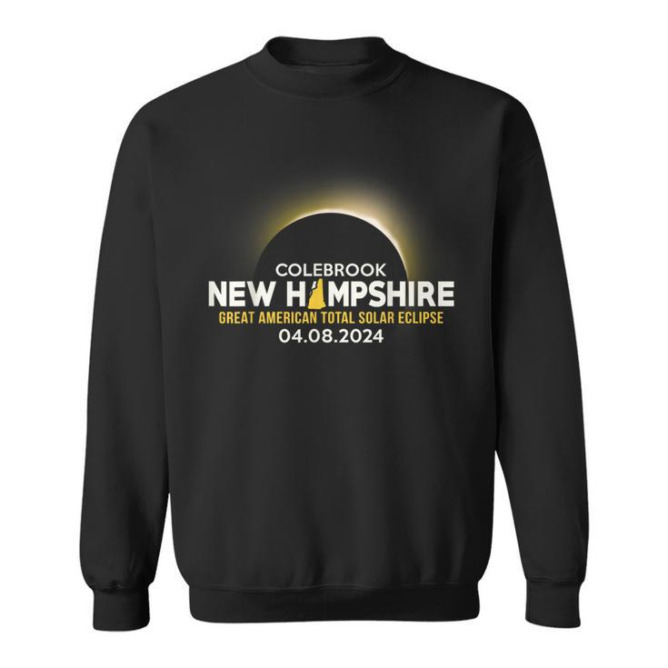 Colebrook New Hampshire Nh Total Solar Eclipse 2024 Sweatshirt