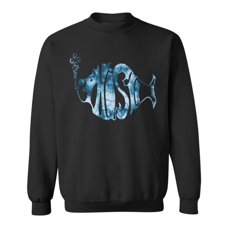 Colorful Phish-Jam Tie-Dye For Fisherman Fish Graphic Sweatshirt