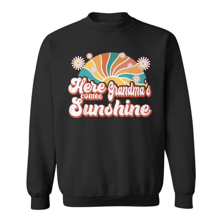 Here Comes The Son Baby Shower Theme Matching Family Grandma Sweatshirt