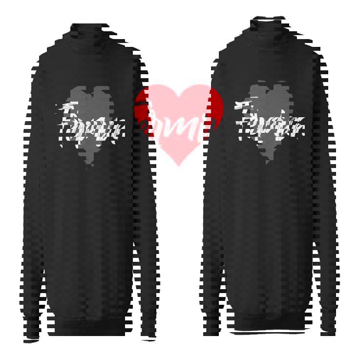 Con El Nombre I Love Fermina I Heart Named Camisa de entrenamiento