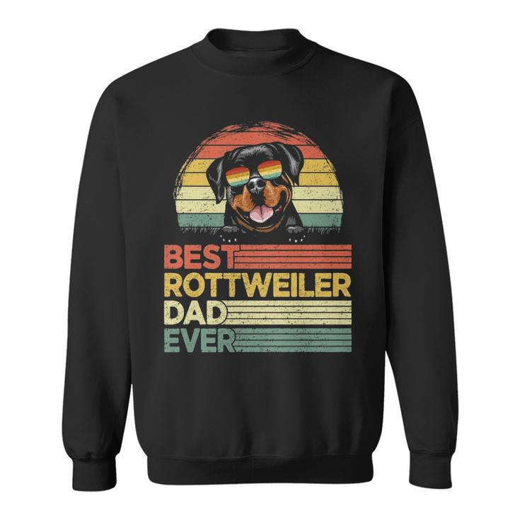 Cool Best Rottweiler Dad Ever Father's Day Sweatshirt