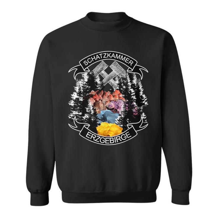 Cool Erzgebirge Sachsen Mining Minerals Sweatshirt