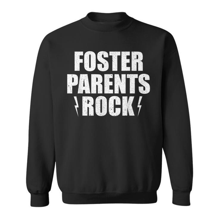 Cool Foster Parents Rock 2018 Foster Care Month Sweatshirt