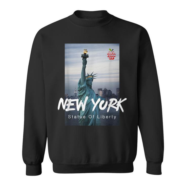 Cool New York City Statue Of Liberty T New York City Sweatshirt