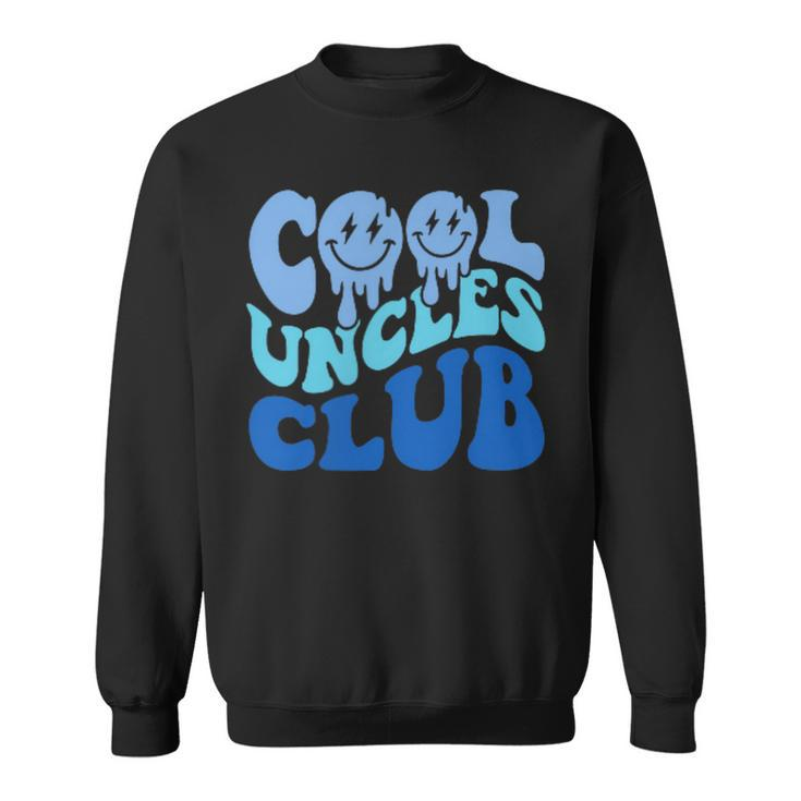 Cool Uncles Club Best Uncle Ever Fathers Day Pocket Sweatshirt