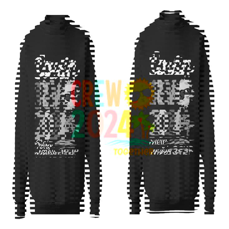 Cousin Crew 2024 Summer Vacation Beach Family Trip Matching Sweatshirt