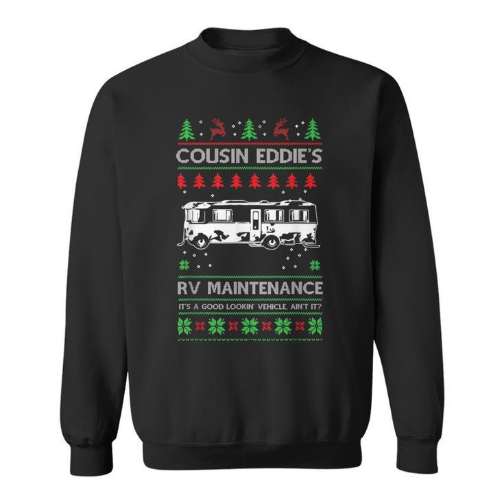 Cousin Eddies Rv Maintenance Holiday Ugly Christmas Sweatshirt