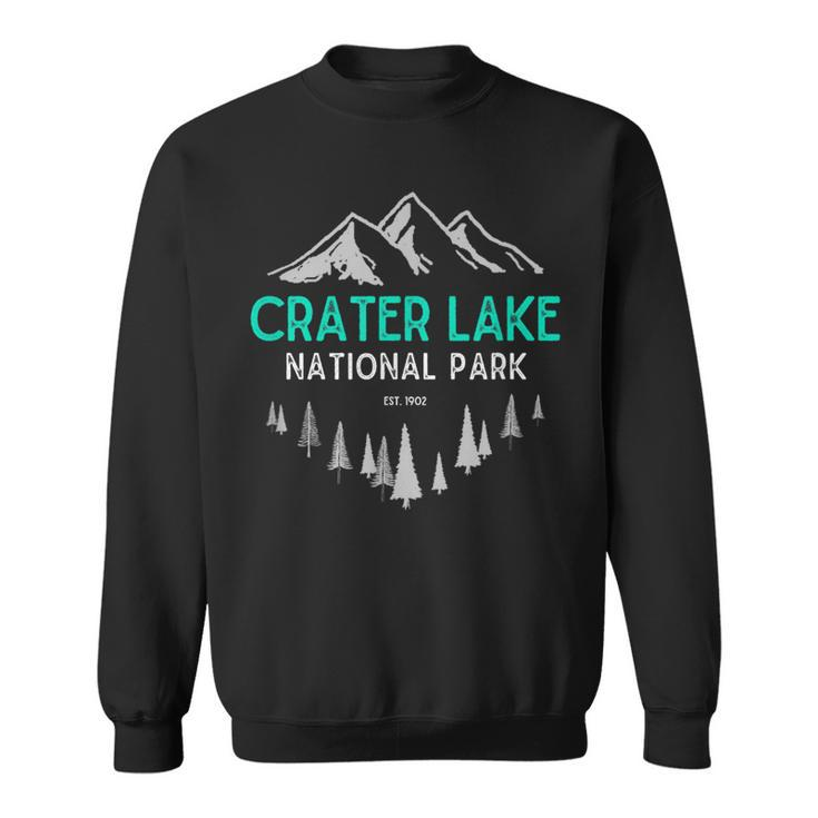 Crater Lake Vintage National Park Est 1902 Sweatshirt