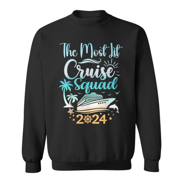 Cruise Birthday 2024 Squad Cruise 2024 Matching Cruise Sweatshirt