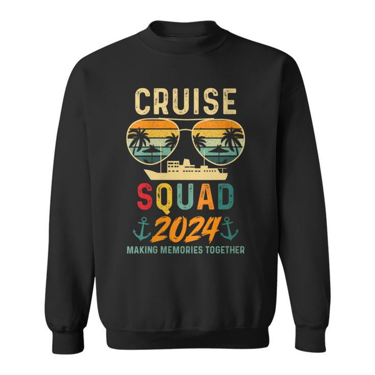 Cruise Squad 2024 Family Vacation Matching Group Summer Sweatshirt
