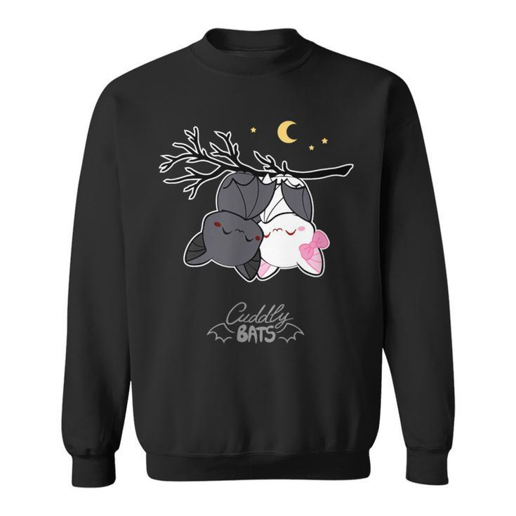 Cute Bats For Sleeping ed By Cuddly Bat Com Sweatshirt
