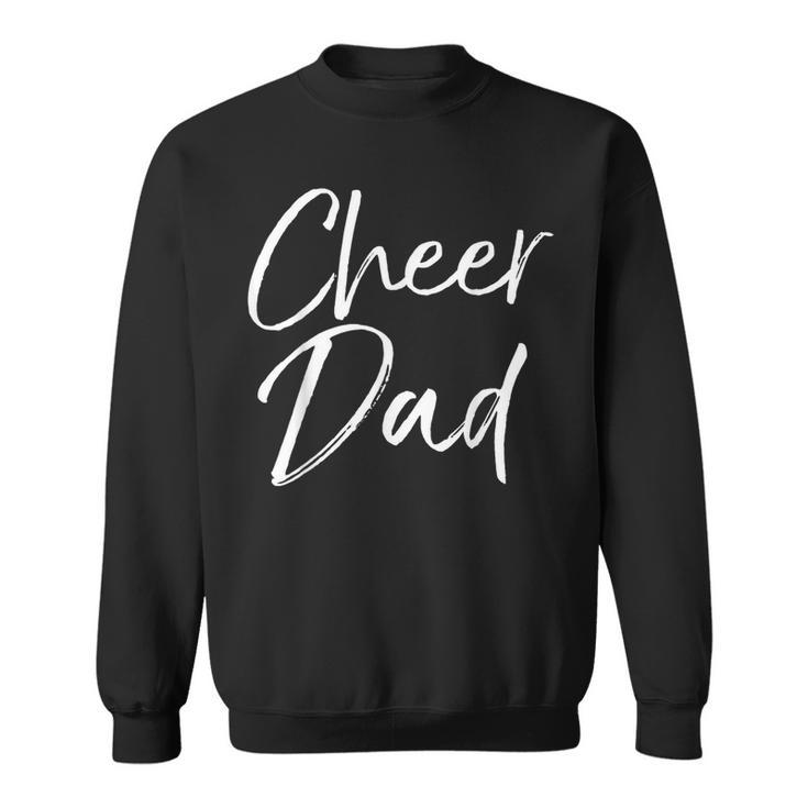 Cute Matching Family Cheerleader Father Cheer Dad Sweatshirt