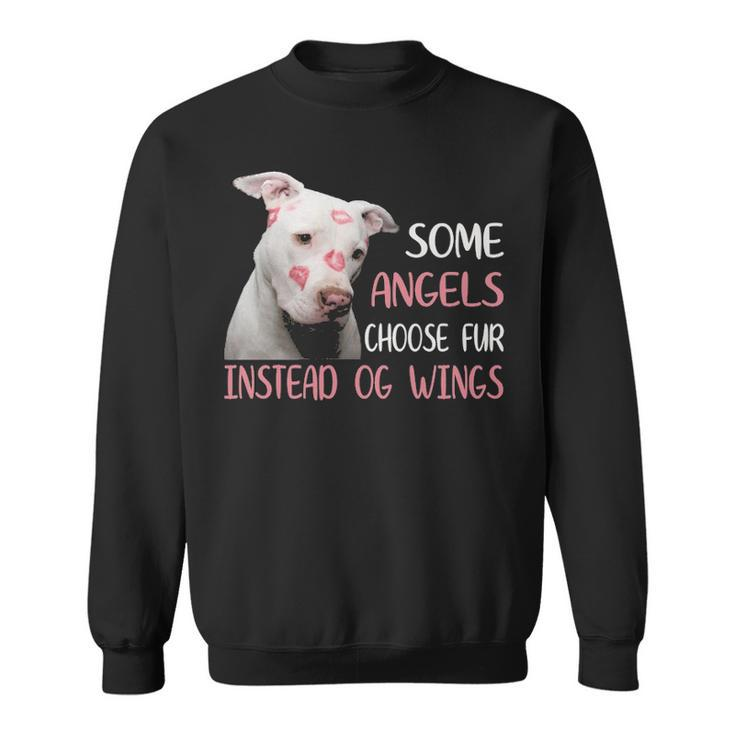 Cute Pitbull Pet For Pitbull Dog Lover Mom Women Girls Sweatshirt