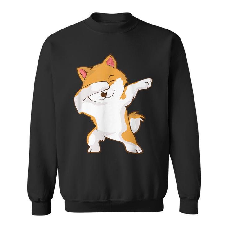 Dabbing Akita Inu Sweatshirt