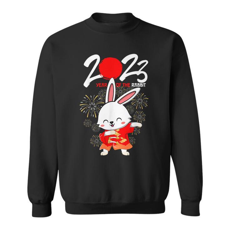 Dabbing Year Of The Rabbit Happy Chinese New Year 2023 Sweatshirt