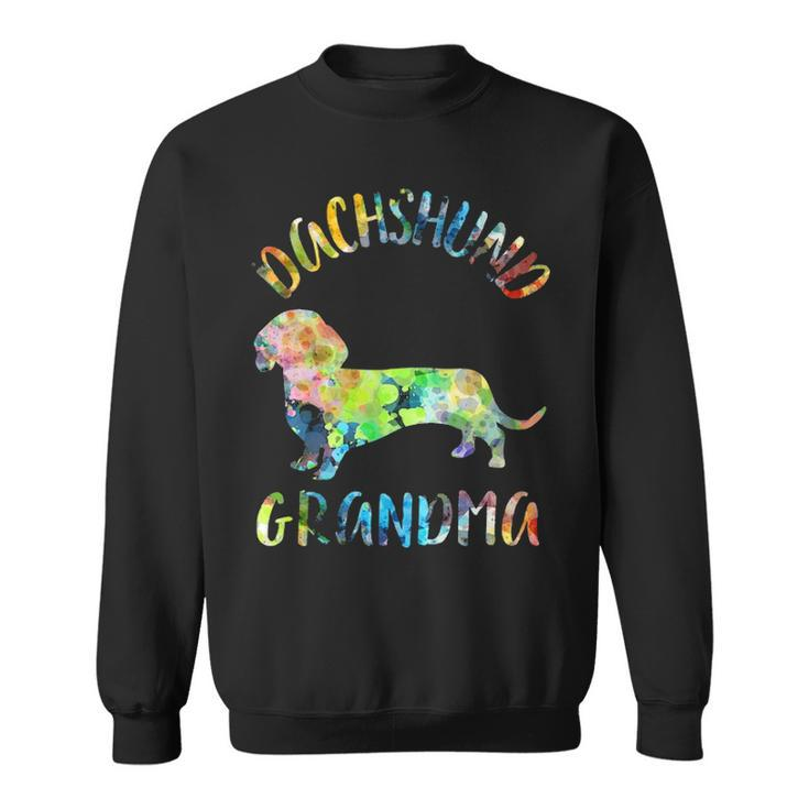 Dachshund Grandma Wiener Grandma Dachshund Owner Sweatshirt