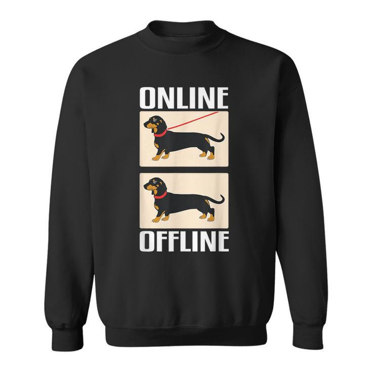 Dachshund Online Dog Owners S Sweatshirt