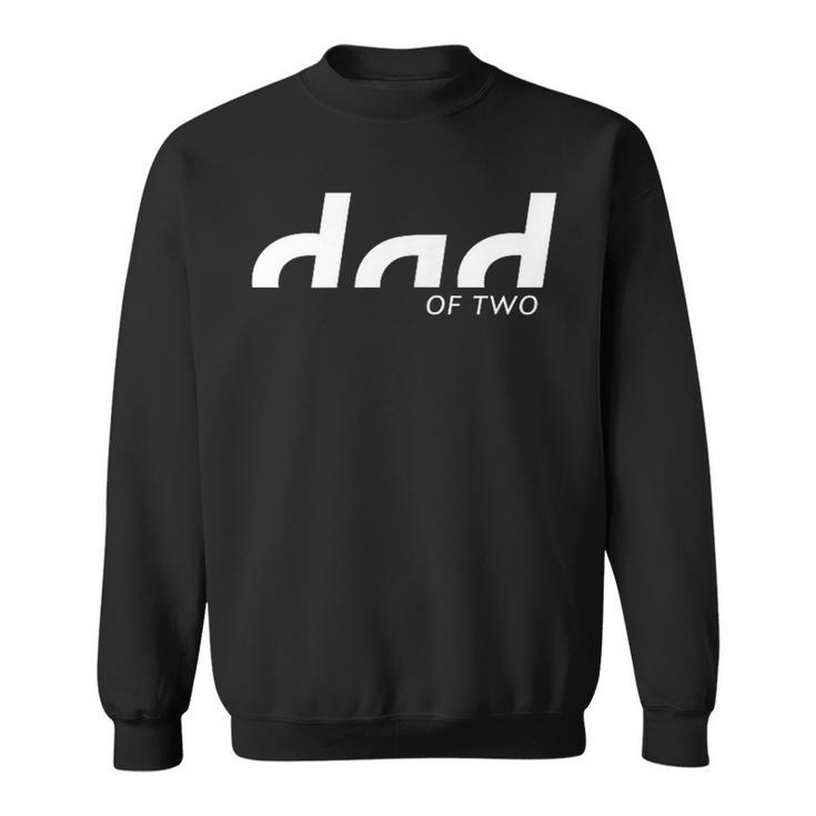 Dad Of Two Papaon Zwei Kinder S Sweatshirt