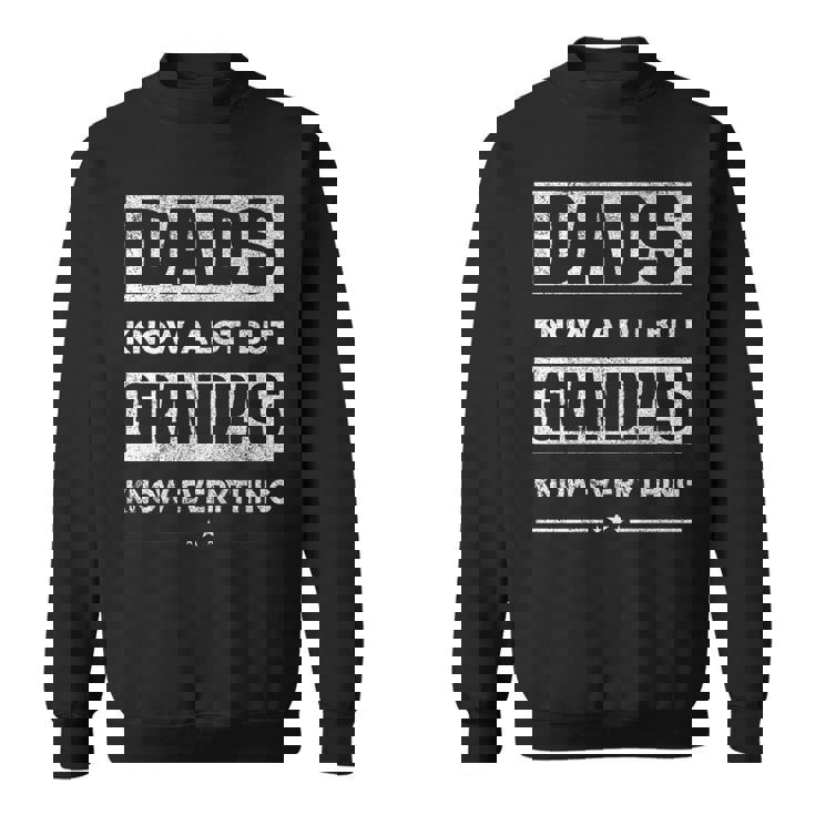 Dad Grandpa Great Grandpa Retro Father's Day Sweatshirt