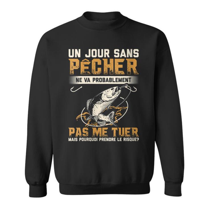 Damen Anglerhemd Herren Papa Angler Geschenk Für Jungen Angler Mit-Ausschnitt Sweatshirt