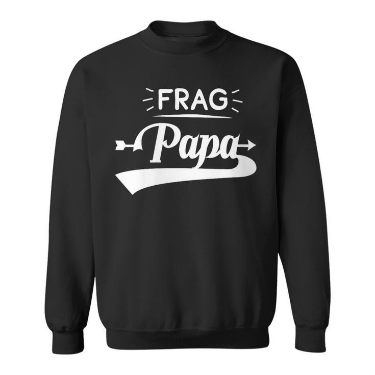 Damen Frag Papa Mit-Ausschnitt Sweatshirt