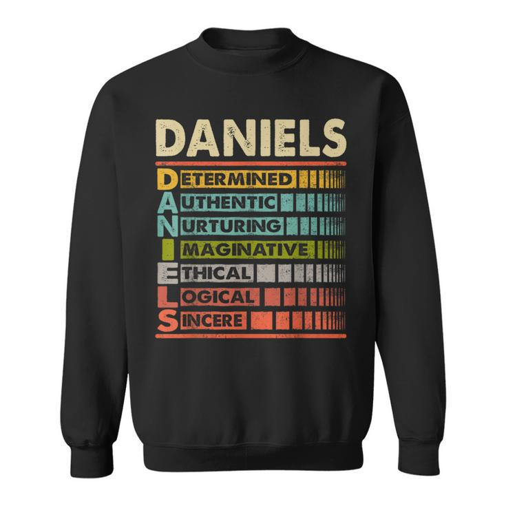 Daniels Family Name First Last Name Daniels Sweatshirt