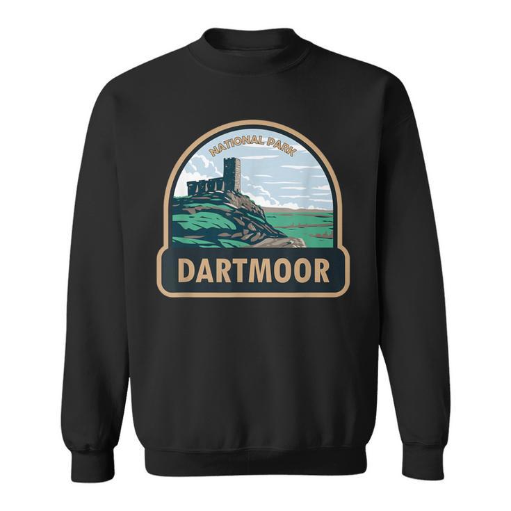 Dartmoor National Park Brentor Church England Vintage Sweatshirt