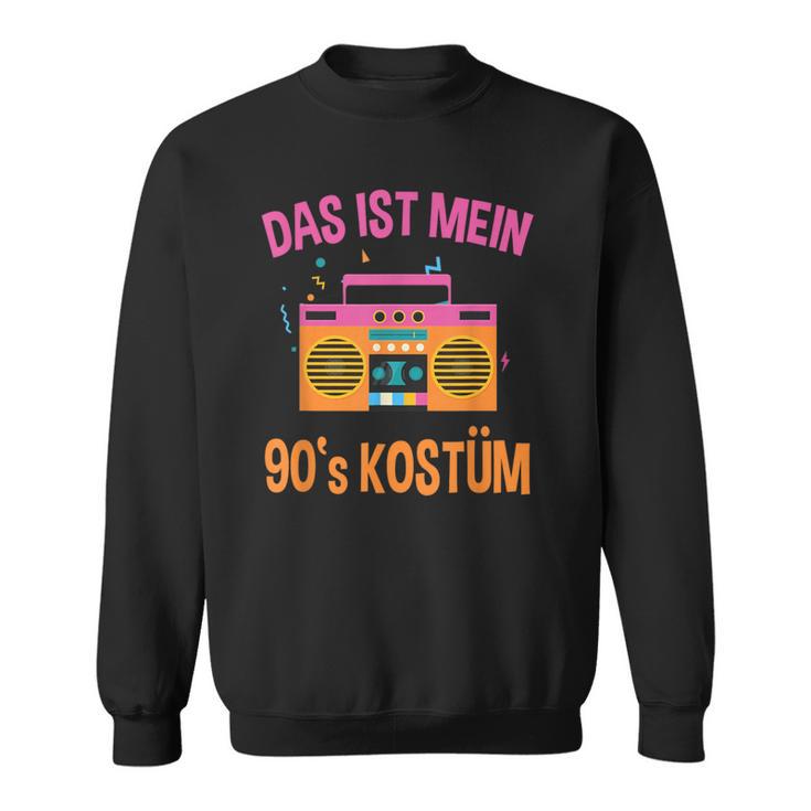 Das Ist Mein 90Er Jahre Costume Sweatshirt