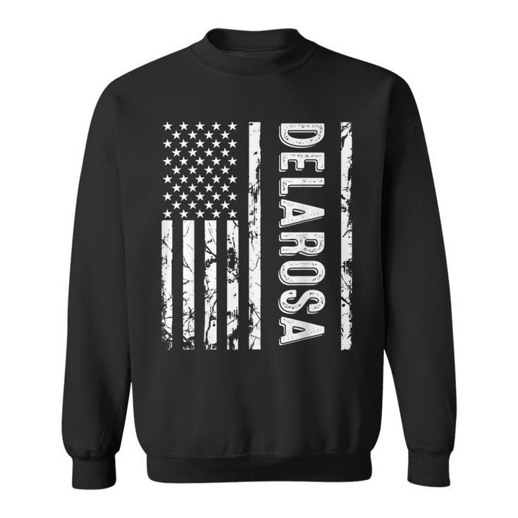 Delarosa Last Name Surname Team Family Reunion Sweatshirt