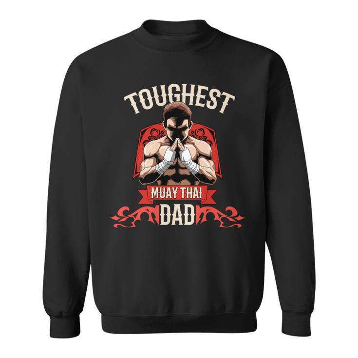 Der Härteste Muay Thai Papa Thaiboxen Sweatshirt