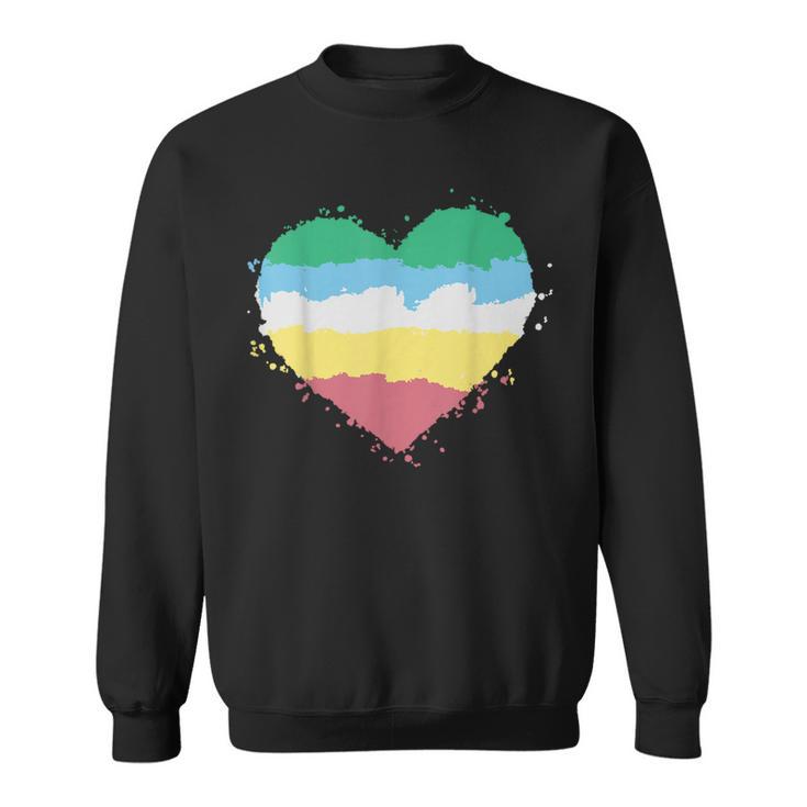 Disability Heart Disabilities Month Disability Sweatshirt