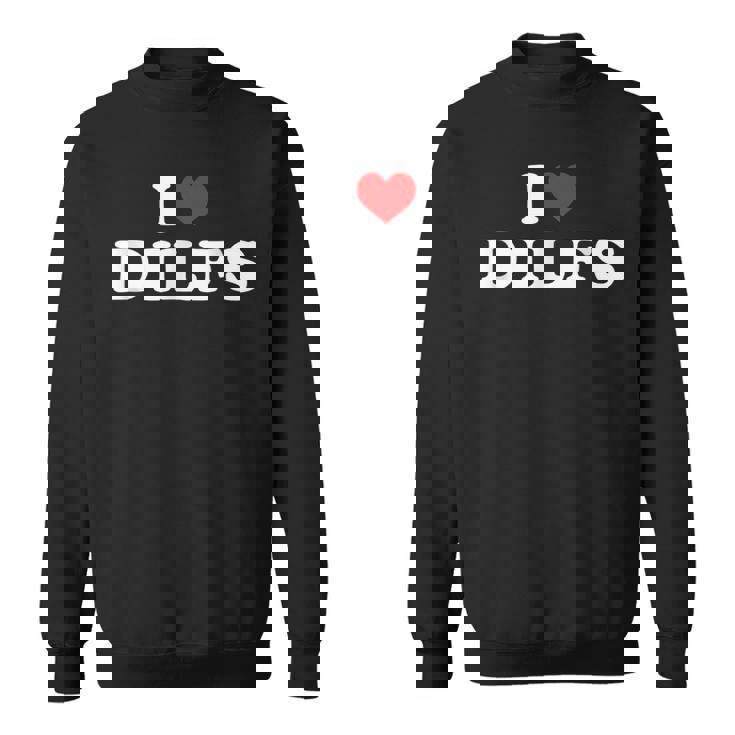 Divertido Me Encantan Los Dilf Me Encantan Los Dilf Red Heart Cool Camisa de entrenamiento