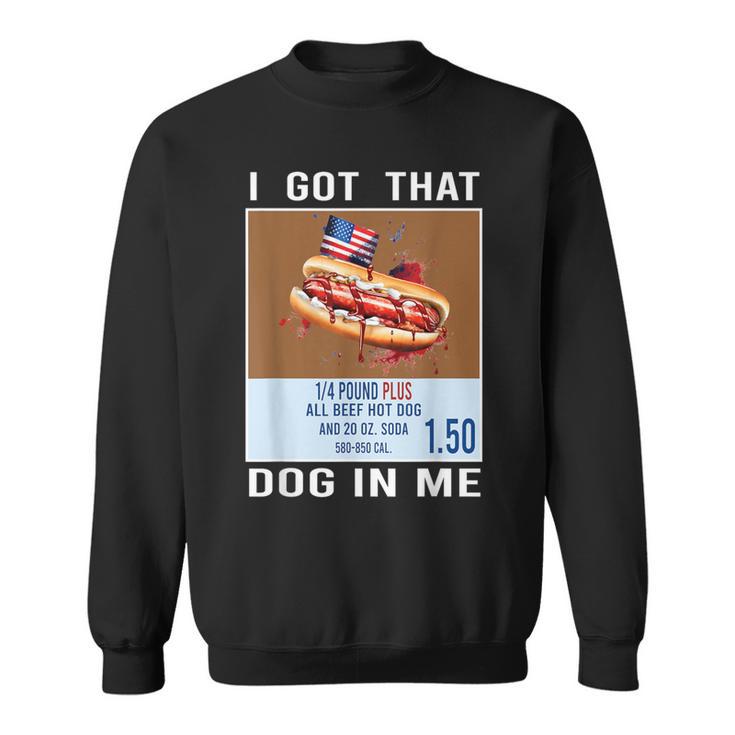 I Got That Dog In Me My Favorite Veteran Is My Dad Usa Flag Sweatshirt