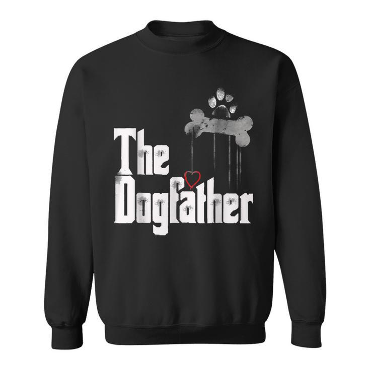 The Dogfather Dad Dog Father's Day Sweatshirt